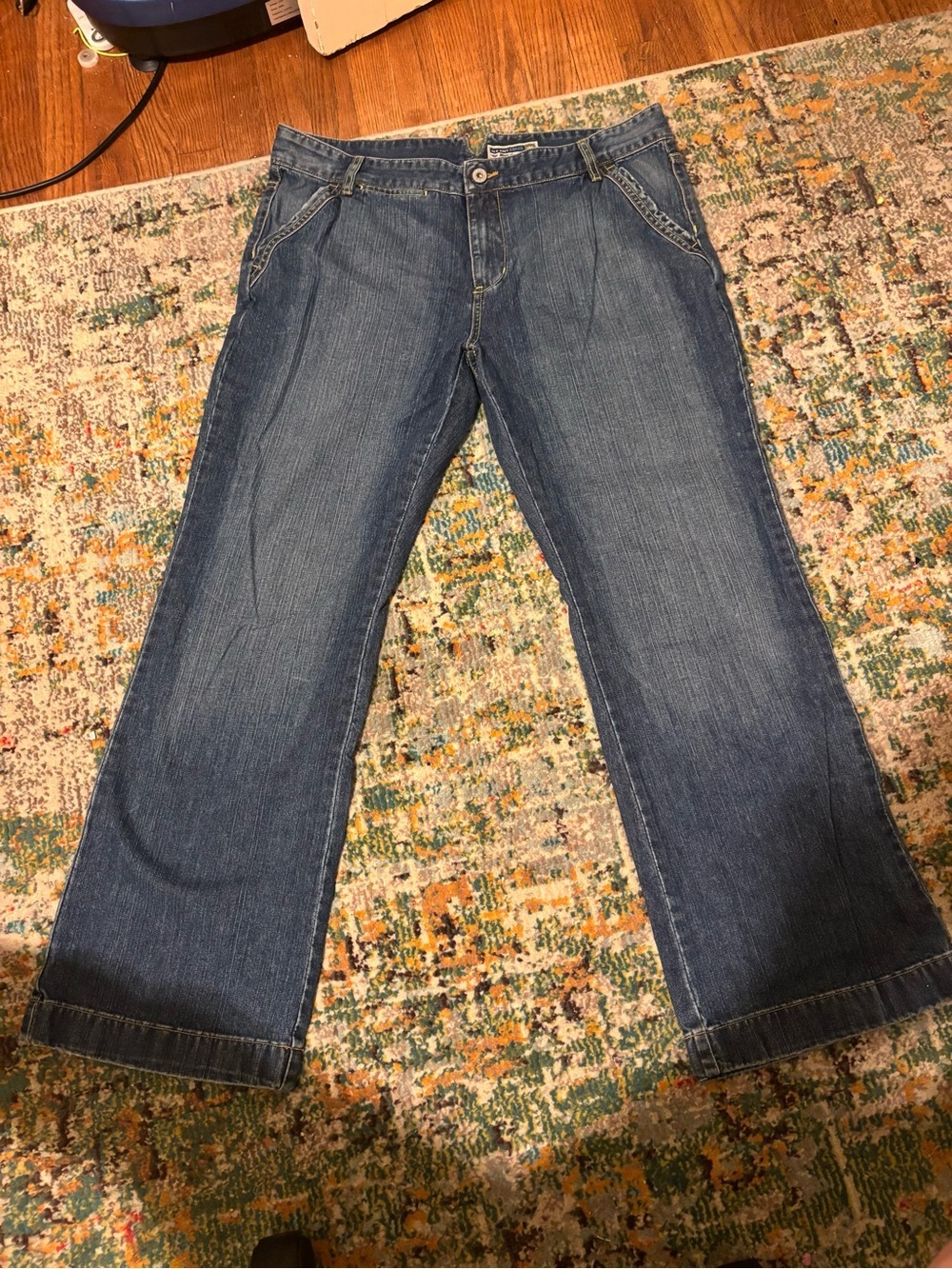 Vintage old navy Women’s Blue Denim Jeans - Comfortable Flare Fit
